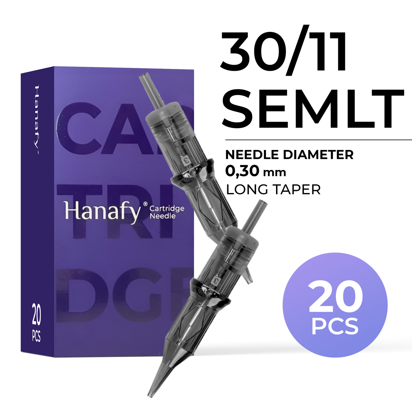 HANAFY PRO 30/11 SEMLT Cartridge Kit (20 pcs)