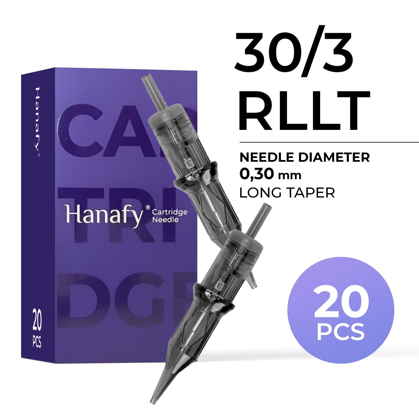 HANAFY 40/1 RLLT Cartridge Kit (20 pcs)